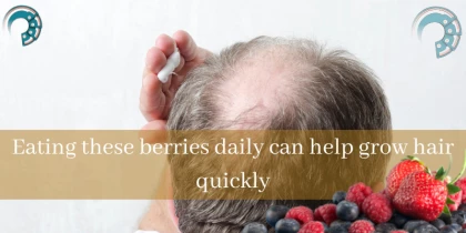 Eating these berries daily can help grow hair quickly