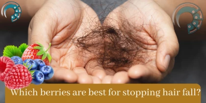 Which berries are best for stopping hair fall?